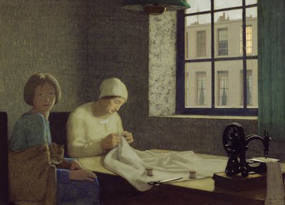 The Old Nurse by Frederick Cayley Robinson